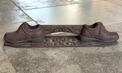 Victorian cast iron boot - victorian,