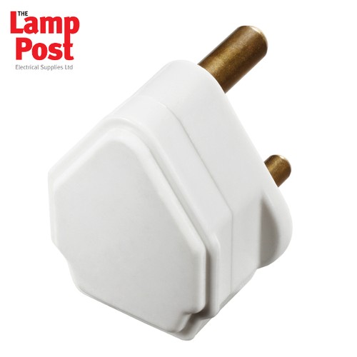 White round pin plug top - 5a,