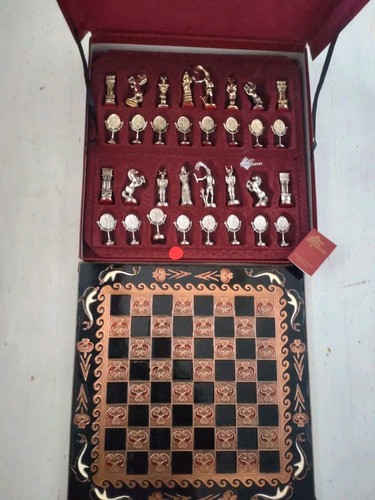 Vintage greek myth - chess, board