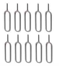 10 X Sim Card Pin Tool Tray