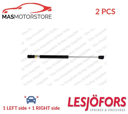 Tailgate boot struts - struts, set