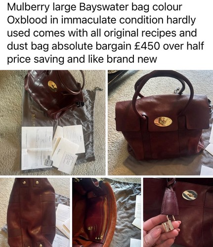 Mulberry bayswater large - bayswater,