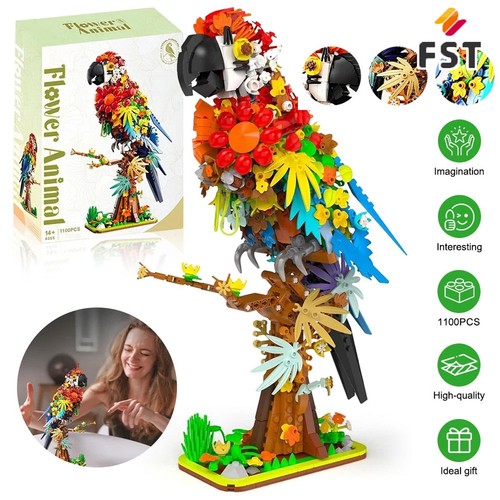 1100 pcs parrot flower - 1100,