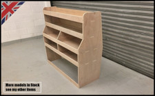 FORD TRANSIT CUSTOM VAN RACKING - DEEP SHELVING - STORAGE - FITS SWB & LWB VAN  