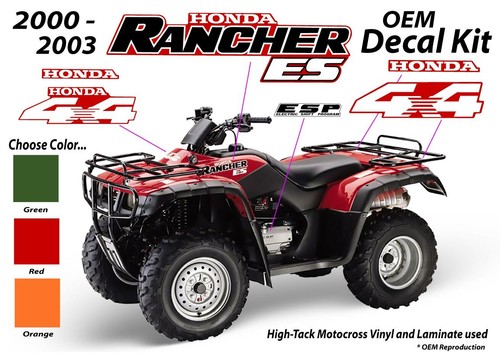Honda rancher 350 4x4 - rancher,