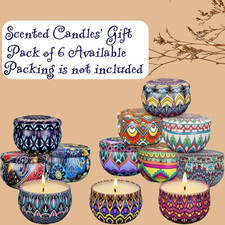 Sweet scented candles pack - scented,