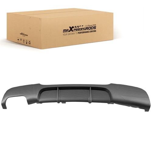 Carbon look rear - diffuser, for