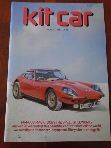 Kit car aug - aug, 1983