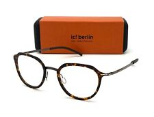 IC BERLIN  JUNA Teak Magma  / Clear Lens 49mm Eyeglasses