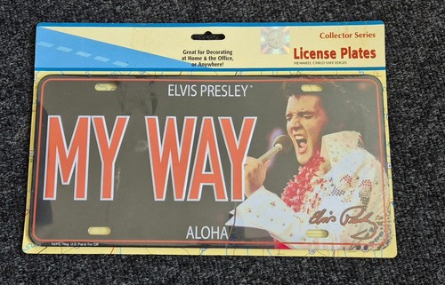 Elvis presley license plate - elvis, my