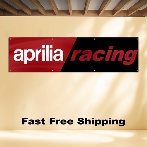 Aprilia racing banner - 2'x8',
