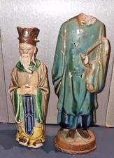 Chinese Antique Sancai Glaze Pottery Figures - One For Restoration Xiāng Jì Xián