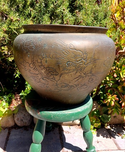 Vtg asian brass - vtg,