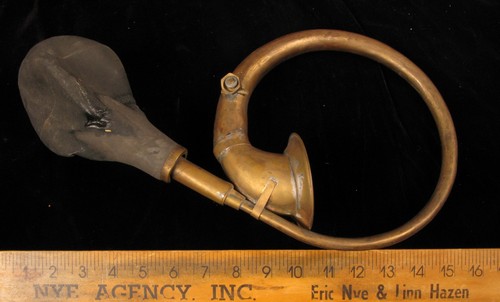 Anique brass car auto - brass, air