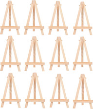 12Pcs Wooden Mini Easels
