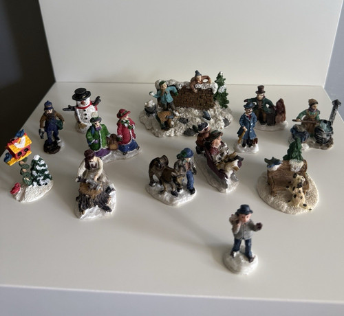 Village christmas resin - christmas,