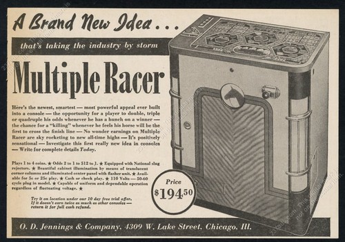 1938 jennings multiple racer - multiple,