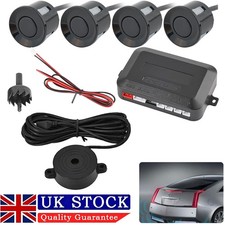 4Pcs Black Parking Sensors Car