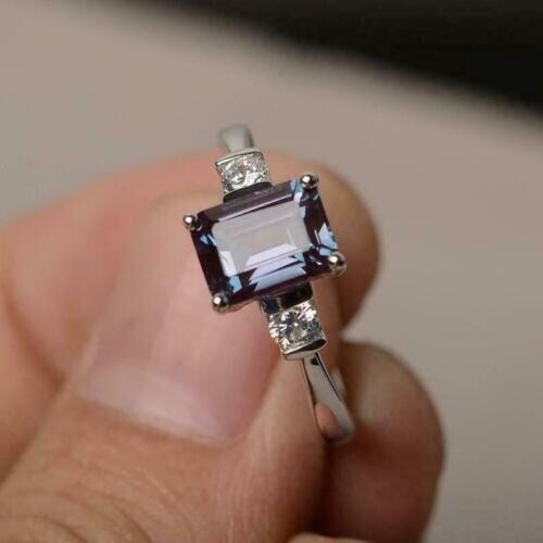 Lab created alexandrite 925 - alexandrite,