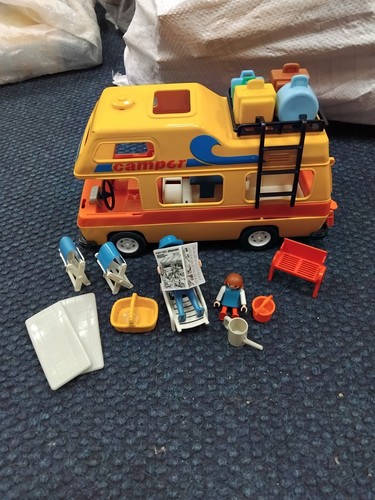 Playmobil family camper van - playmobil,