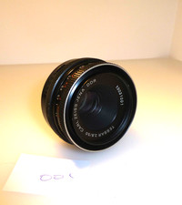 CARL ZEISS JENA 50mm F2.8 TESSAR LENS , M42mm SCREW MOUNT  (10031001)