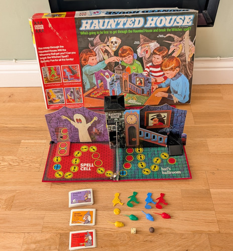 Vintage haunted house - vintage,