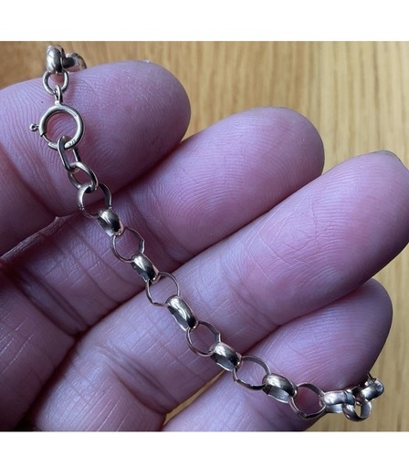 Child 9ct gold belcher - child’s,