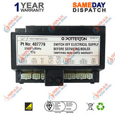 POTTERTON KINGFISHER MF 40 50 60 70 80 & 100 BOILER PCB 407779 WAS 900312