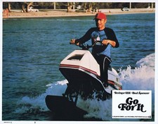 GO FOR IT Original Lobby Card 3 Terence Hill Jet Ski Bud Spencer