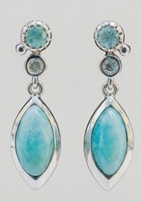 18CT GOLD VERMEIL TURQUOISE