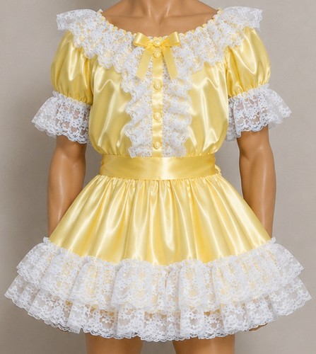 Adult baby sissy yellow - baby,