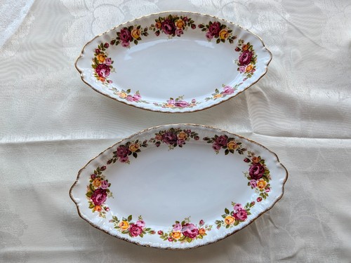 Vintage cottage rose bone - 2x,