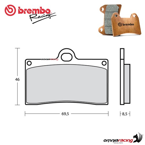 Brembo z04 brake pads - z04, yamaha
