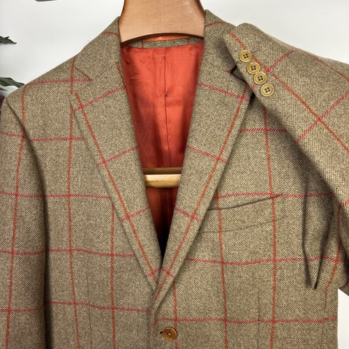 Hackett windowpane tweed - windowpane,