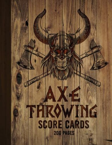Throwing axe score cards - cards, 200