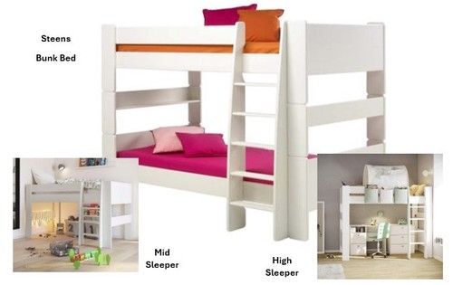 Steens bunk bed plus - bunk, kids