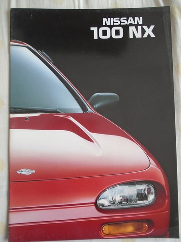 Nissan 100nx brochure feb - brochure, 1993