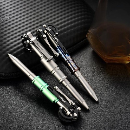 Titanium alloy tactical - titanium, pen