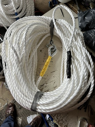 150ft 10mm rope white - of,