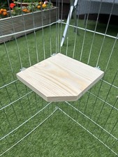 Large Corner Shelf For Chinchilla/ Degu / Parrots/ Rats / Small Animals Cage