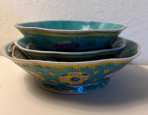 Antique chinese scalloped - chinese,
