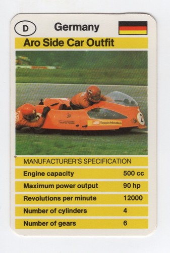 Top trumps racing - top,
