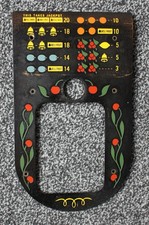 AWARD BIB FOR MILLS GOLDEN FALLS  DIAMOND FRONT ONE ARM BANDIT SLOT MACHINE- 3/5