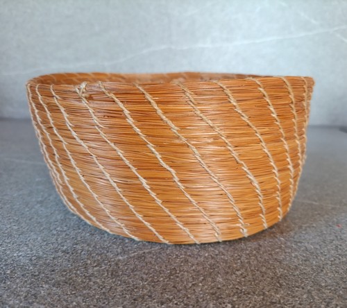 Hand woven basket - ,, antique