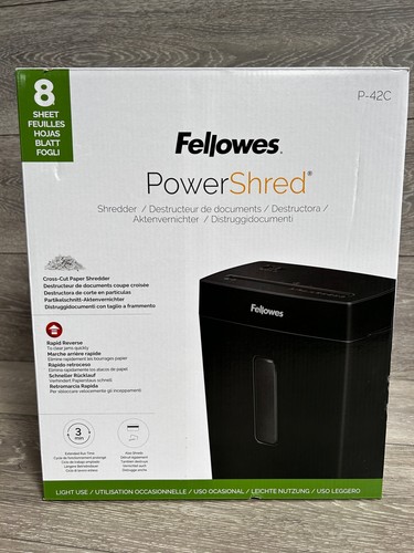 Paper shredder fellowes 42c - paper,