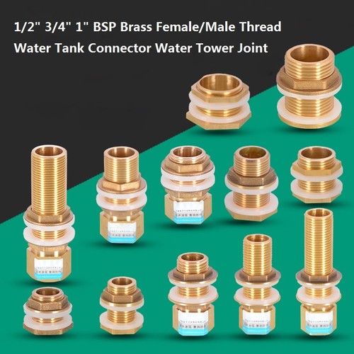 1 bsp brass - 1/2", 1"