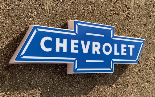 Chevrolet sign led illuminated - led,