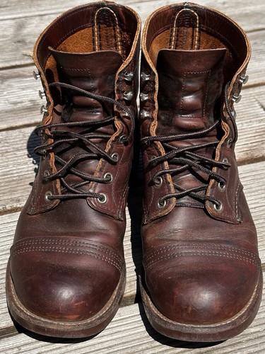 Red wing iron ranger amber - red,