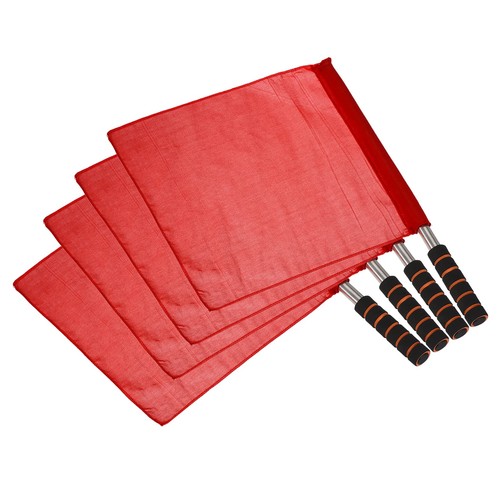 Referee flags pack - 4, stainless