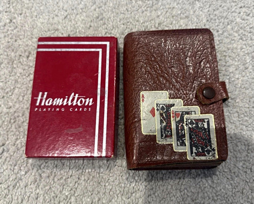 Vintage hamilton playing - playing, cards